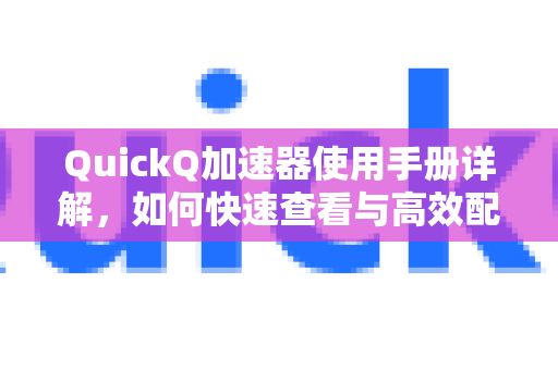 QuickQ加速器使用手册详解，如何快速查看与高效配置指南