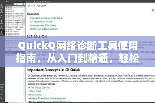 QuickQ网络诊断工具使用指南，从入门到精通，轻松解决网络故障
